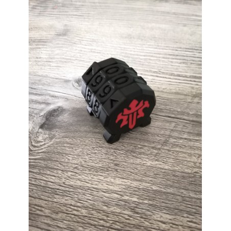 Contatore di vite da 0 a 99 con il logo del Trono di Eldraine - Magic MTG