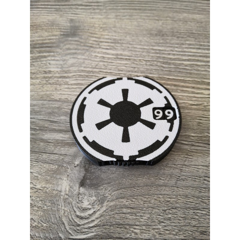 Compteur de vie de 0 à 99 semi-automatique avec logo Empire - Star wars unlimited Compteur de vie de 0 à 99 semi-automatique avec logo Empire - Star wars unlimited