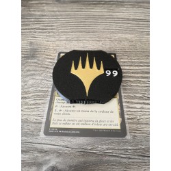 Halbautomatischer Lebenspunktzähler von 0 bis 99 mit Trident-Logo – Magic: The Gathering