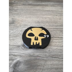 Compteur de vie de 0 à 99 semi-automatique avec logo Marais - Magic the gathering