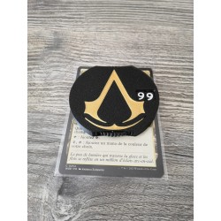 Semi-automatic life counter (0–99) featuring the Assassin’s Creed logo – Magic: The Gathering