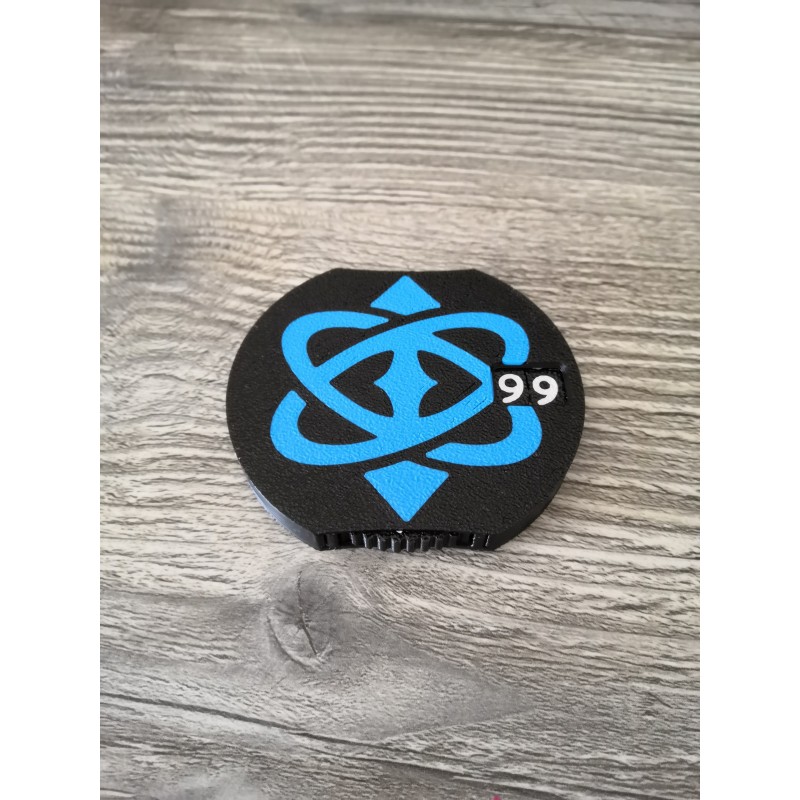 Halfautomatische watermeter van 0 tot 99 met Saphir-logo - Lorcana Disney