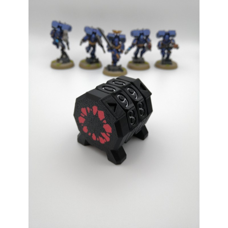 Bevelteller 0-99, Premium-versie, geschikt voor wargames in de stijl van Warhammer / Ogre