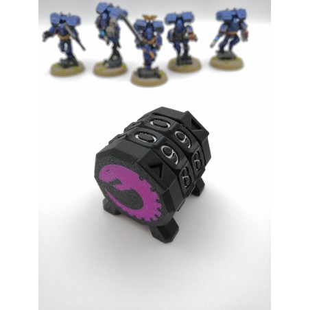 Befehlszähler 0–99, Premium-Version, kompatibel mit Wargames im Stil von Warhammer / Tyraniden
