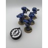 3 mini-tellers van 0 tot 14 levens/verwondingen, compatibel met Warhammer Adeptus Mechanicus