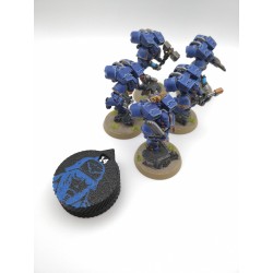 3 mini counters (0–14 lives/wounds), compatible with Warhammer Death Korps of Krieg