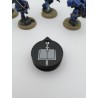 3 mini counters (0–14 lives/wounds), compatible with Warhammer Grey Knights