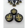 3 mini counters (0–14 lives/wounds), compatible with Warhammer Imperial Knight