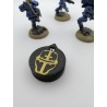 3 mini counters (0–14 lives/wounds), compatible with Warhammer Imperial Knight