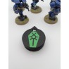3 mini contatori da 0 a 14 punti vita/ferite, compatibili con Warhammer Necron