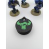 3 mini contatori da 0 a 14 punti vita/ferite, compatibili con Warhammer Orks